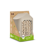 cosy hôtel à insectes 18cm mushroom beige